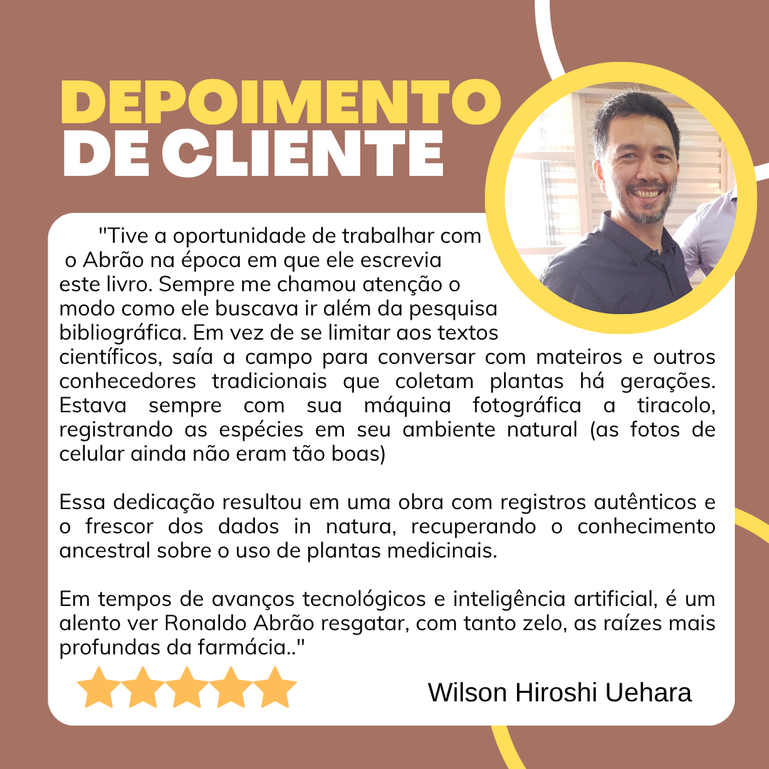 Post instagram depoimento de um cliente azul e amarelo